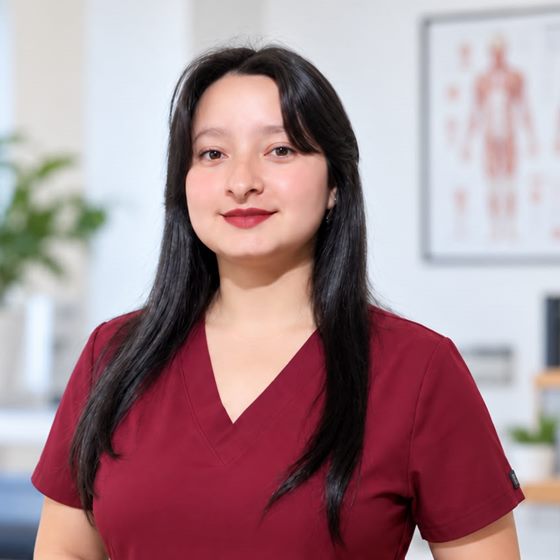 Lcda. Katherine Arias, fisioterapeuta